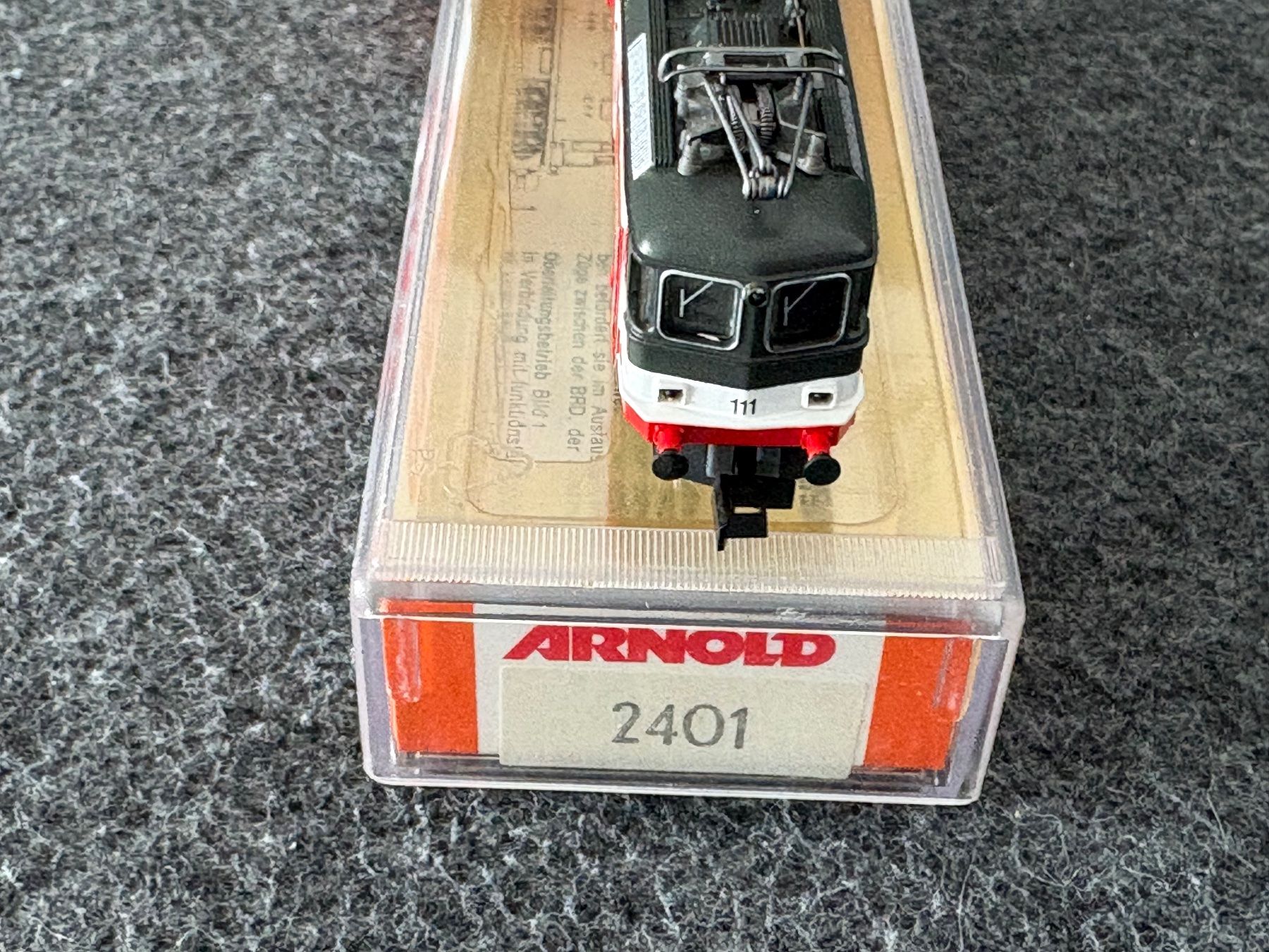 Arnold Modellini di ferrovie: Arnold 2401 Elok Re 4/4 EBT – Nuovo (secondo la descrizione) da Hauterive NE venduto da eriamch 4