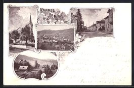 Kappel /St. Gallen, Kirchplatz, Dorfstra