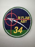 Badge M Flab Abt 34 (ohne Klett)