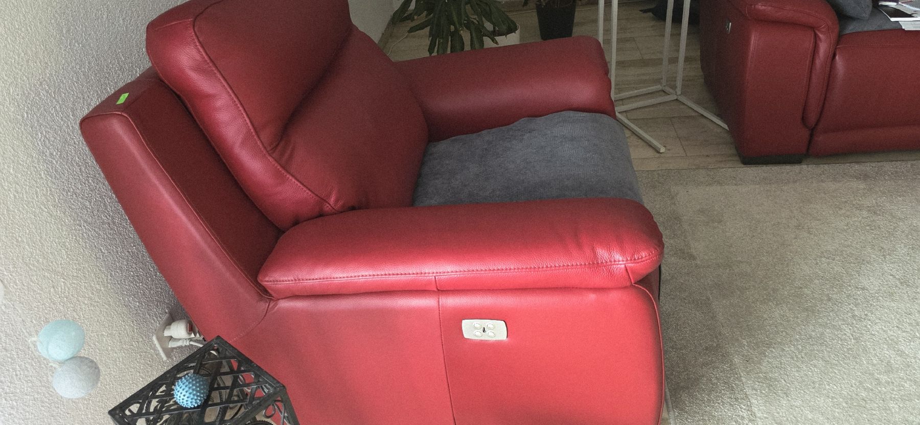 Conforama Sessel: Relax-Sessel rot, Louvre – Neu (gemäss Beschreibung) aus St. Pantaleon von dor_5yzm 1