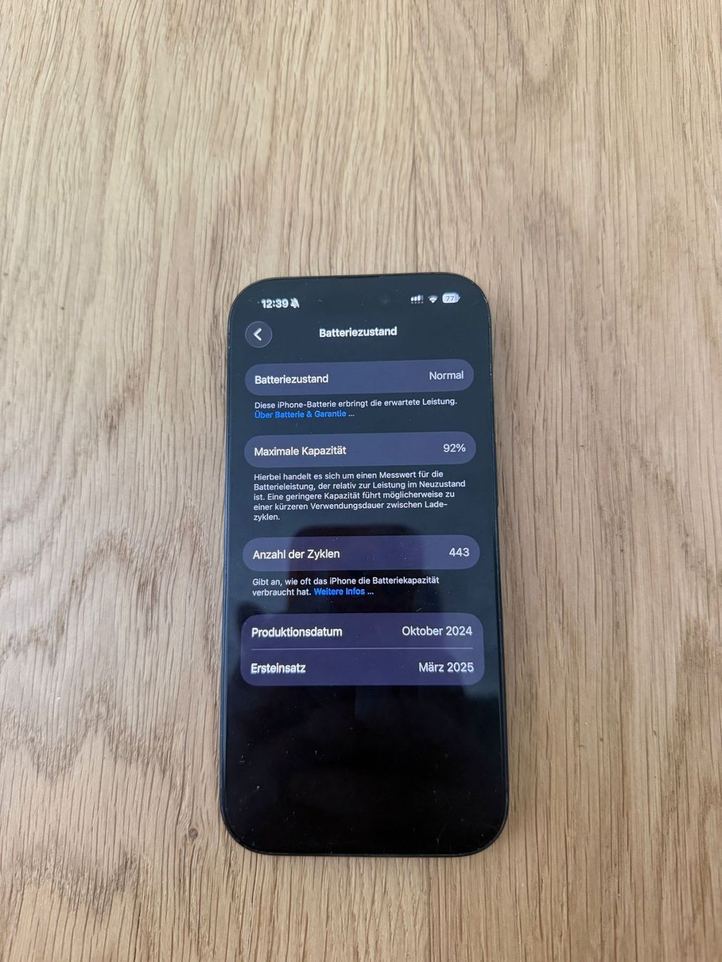 Apple Handys / Smartphones: Iphone 16 Pro 512 GB AB 1.- !!! – Gebraucht aus Samstagern von mel_jq7q 3