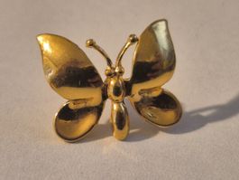 vintage   SCHMETTERLING / BUTTERFLY gold   -   Pin