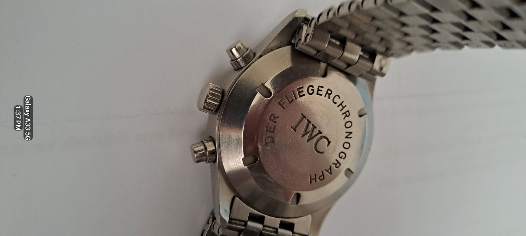 IWC Uhren: IWC 3706 Chronograph Automatik – Gebraucht aus Bichwil von Zeitlos48 4