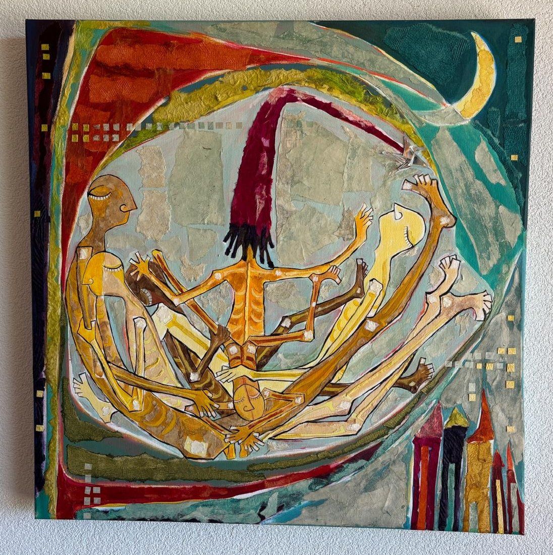 Dipinti: Tableau/Bild de la peintre Maricela Ricos – Usato da Lamboing venduto da Alibona