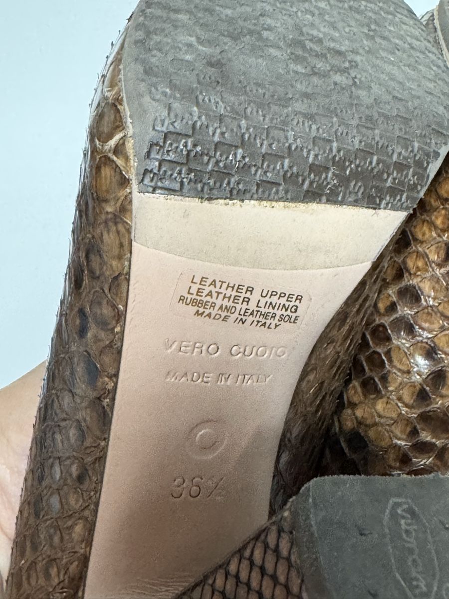 Damenschuhe: L’Autre Chose python pumps – Gebraucht aus Lugano von fla_gk6h 5