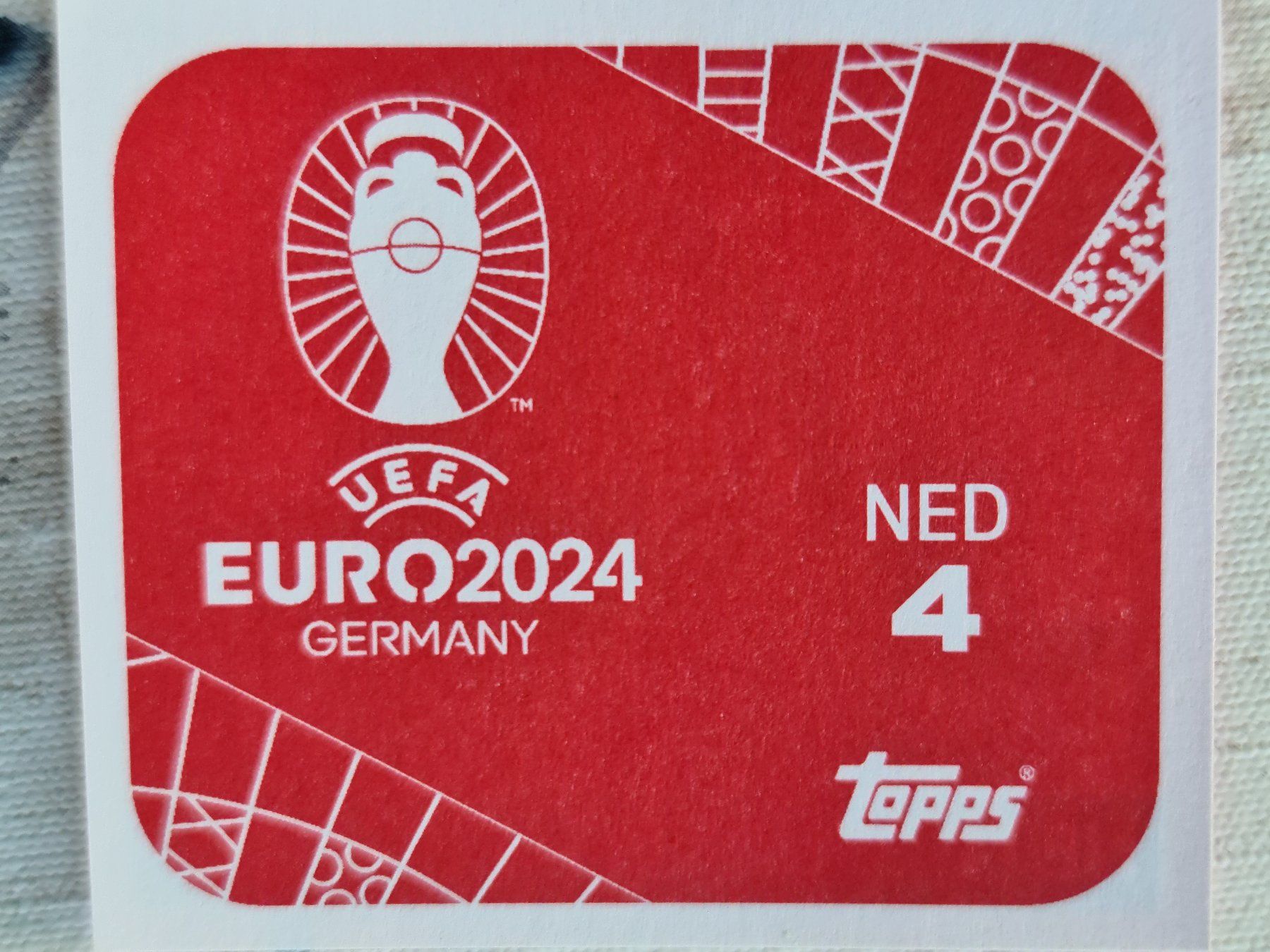 Topps Carte collezionabili: Topps EURO2024 NED 4 – Nuovo e nell'imballaggio originale da Dintikon venduto da Prime-shop 1
