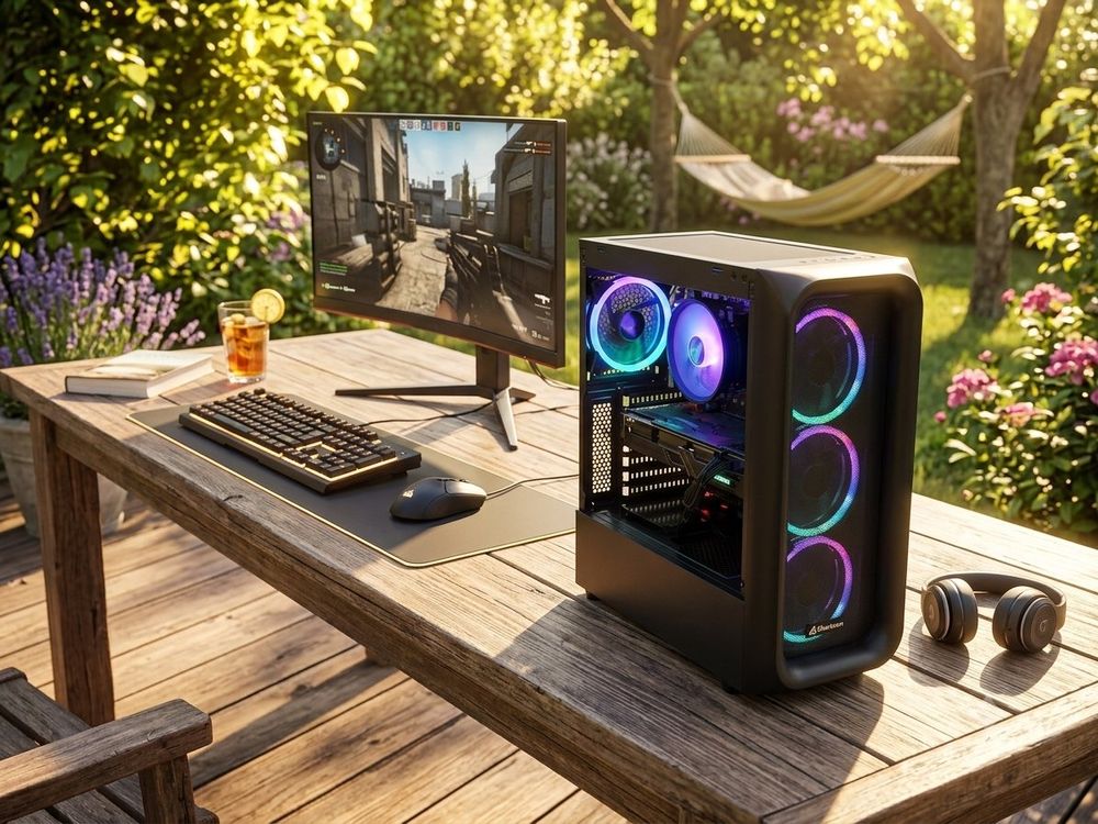 Gamer PC Intel i7 4.2GHz + RTX 2070 Super, 16GB Memory (Neu und ...