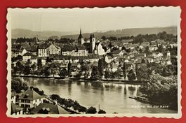 AK AARAU TAXIERT NACHPORTO WOHLENSCHWIL WALTENSCHWIL 1952