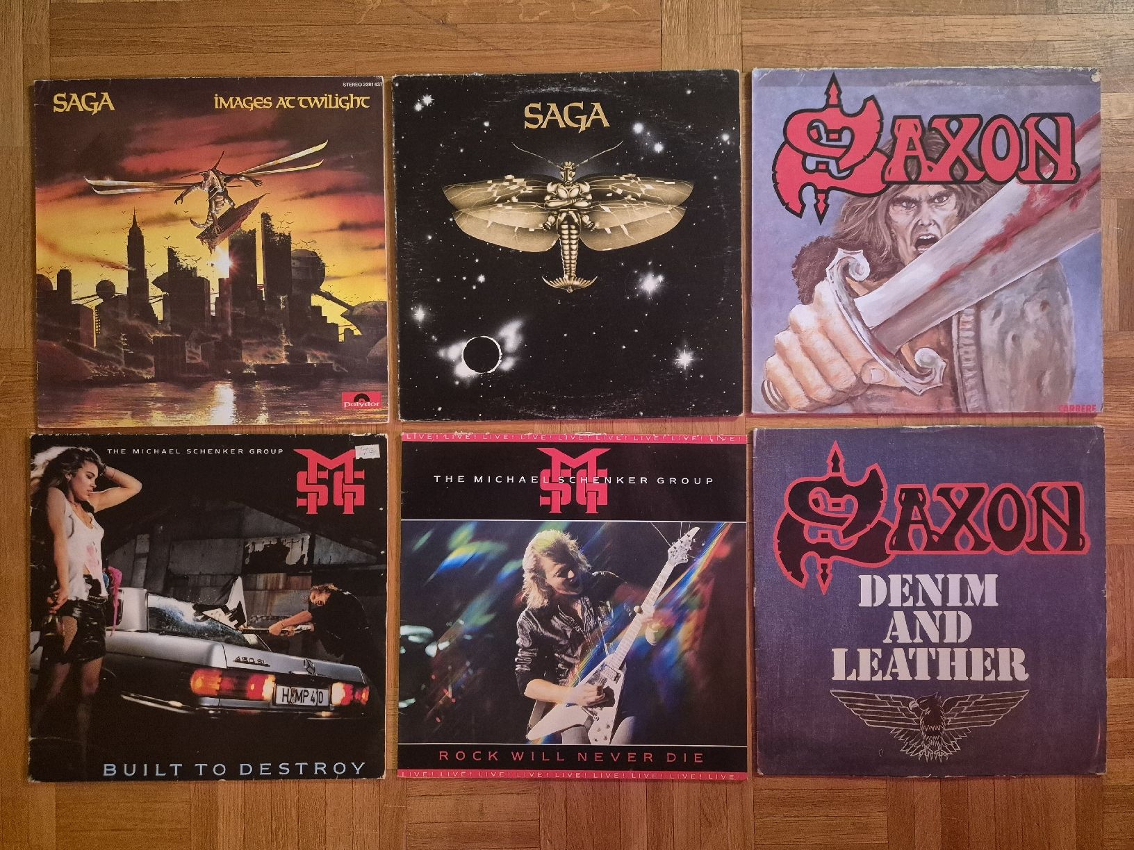 Dischi in vinile: Vinyl Saga Saxon Michael Schenker – Usato da Aarau venduto da Soundgarden