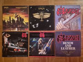 Vinyl Saga Saxon Michael Schenker
