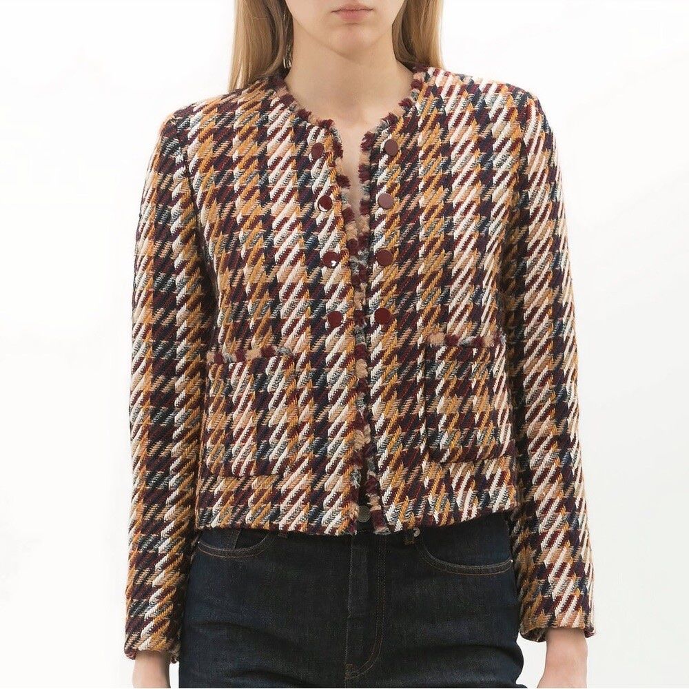 Sandro Jacken: Sandro Wool Blend Cardigan – Gebraucht aus St.Josefen von lop_lh8d