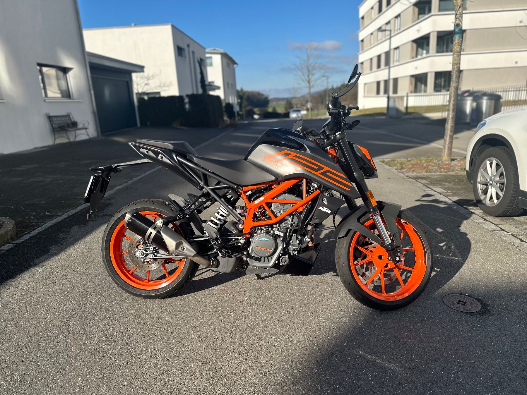 KTM Strada: KTM Duke 125 – Usato da Hochdorf venduto da Balazs_ 2