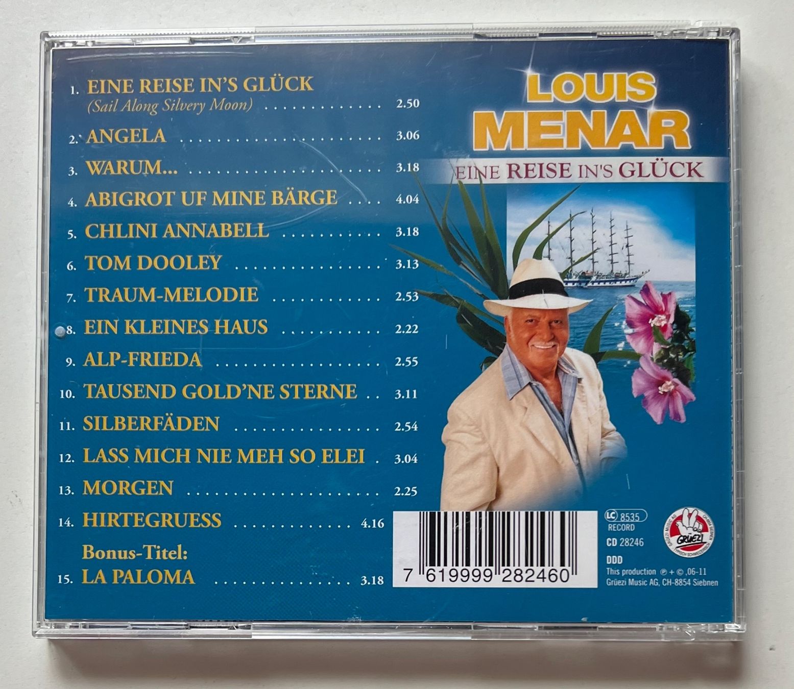 CD: Louis Menar / Eine Reise in´s Glück – Usato da Näfels venduto da rottabi 1