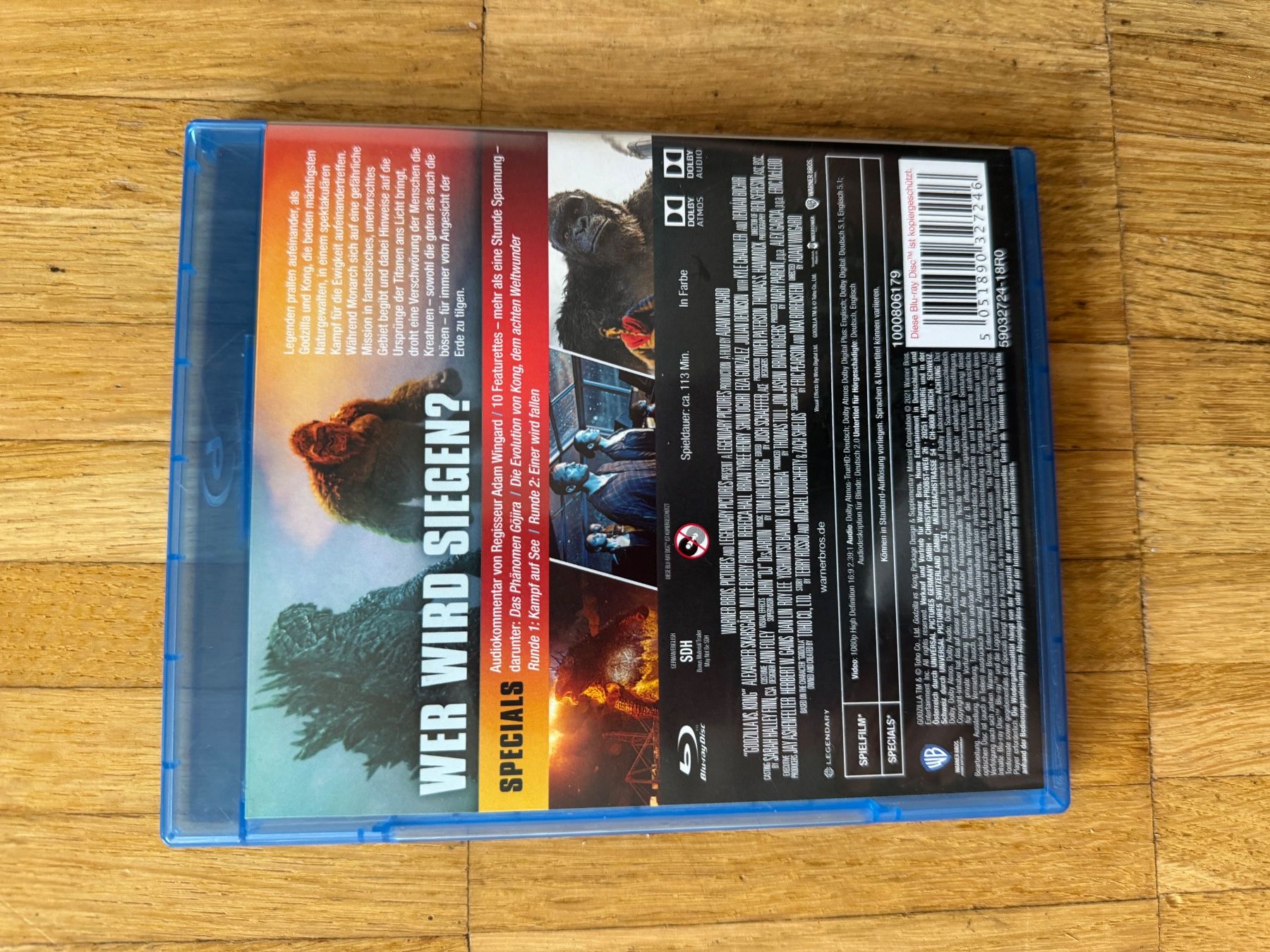 Alle DVDs: GODZILLA VS. KONG. (BLU-RAY) – Gebraucht aus Basel von san_2qlq 1