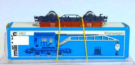 Märklin 4611 Kranwagen OVP mit Beiwagen ohne OVP