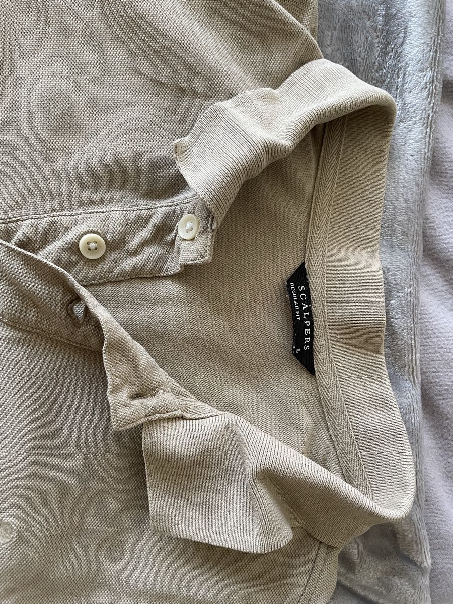 Magliette Polo: Scalpers beige polo shirt, size L – Usato da Basel venduto da nik_78fb