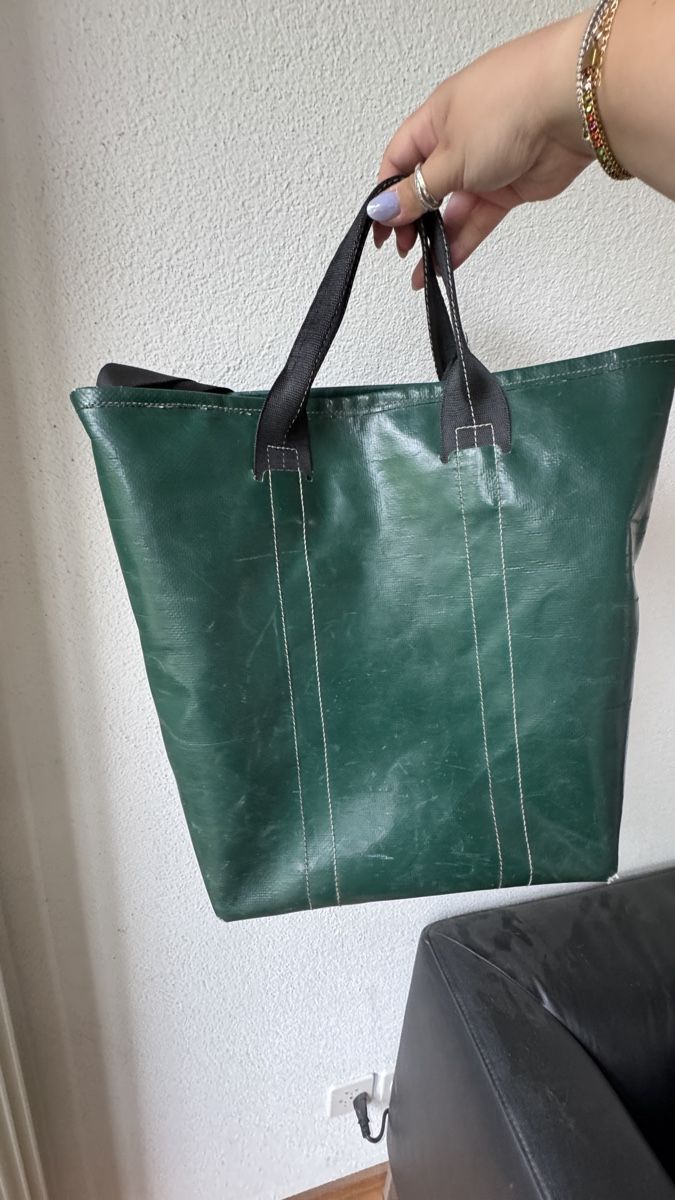 Freitag Borse: Weiss Grüne Freitag Tasche – Usato da Chur venduto da arxi 5