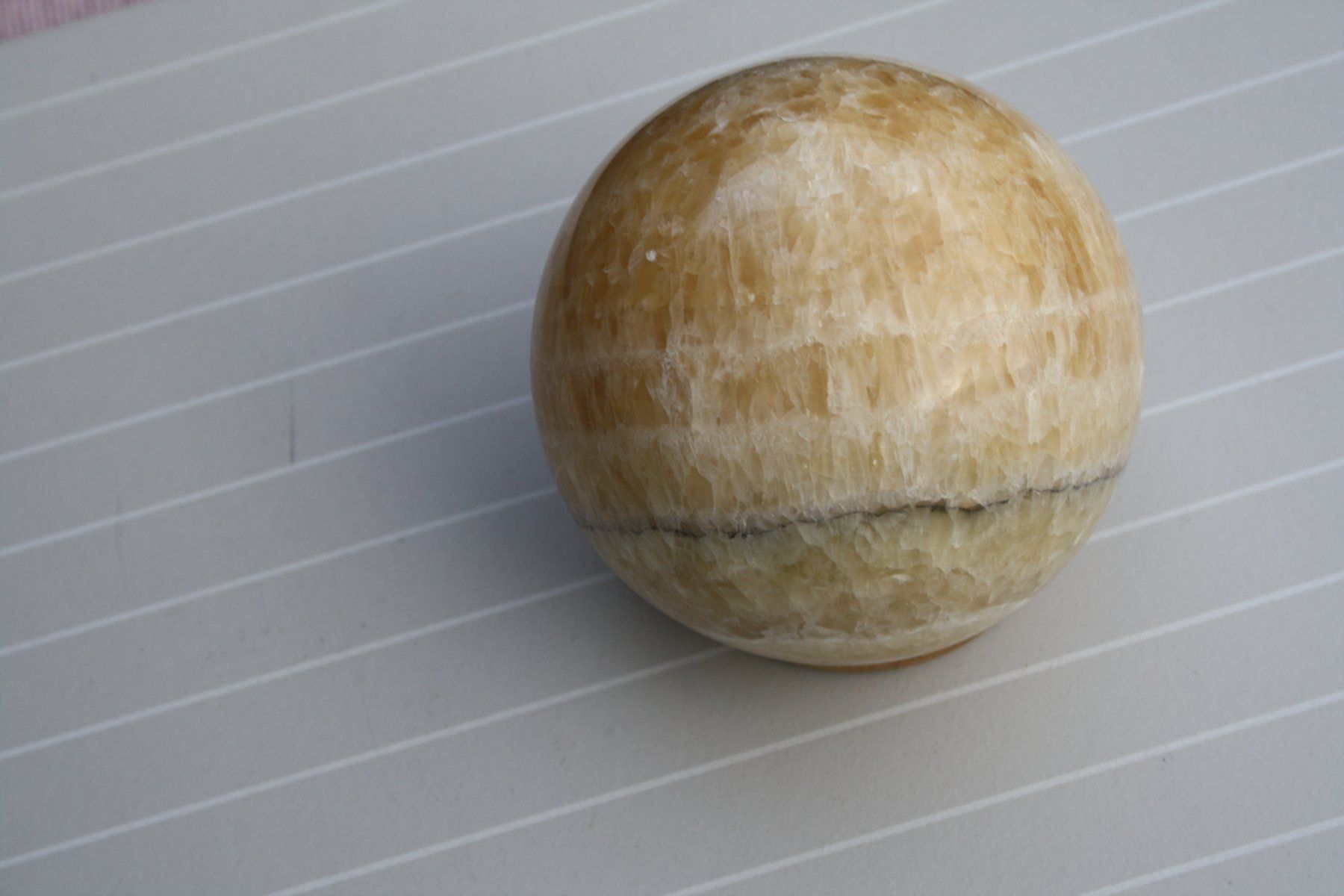 Minerali & Pietre curative: CALCIT ARGONIT KUGEL HEILSTEIN ca. 1.5 KILO – Usato da Wauwil venduto da Pneuedy 6