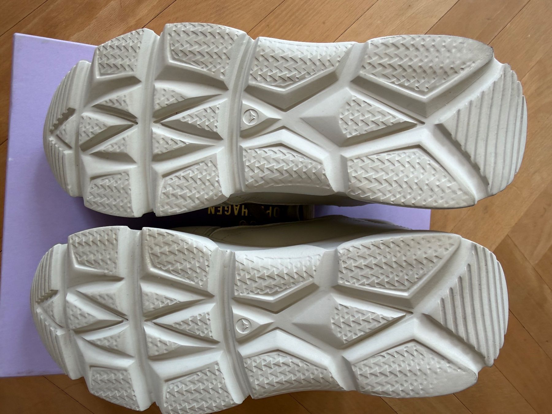 Copenhagen Scarpe da donna: Copenhagen Studios Seneaker CPH46 - Leder mix - Cream – Usato da St. Gallen venduto da baho64 4