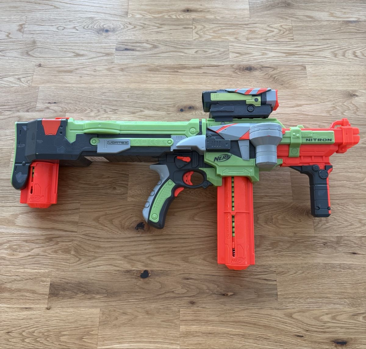 Nerf Spielzeuge: Nerf Vortex Nitron inkl. extra Magazin – Neu (gemäss Beschreibung) aus Uerkheim von deyanzy 1