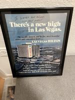 Las Vegas Hilton Poster von 1977