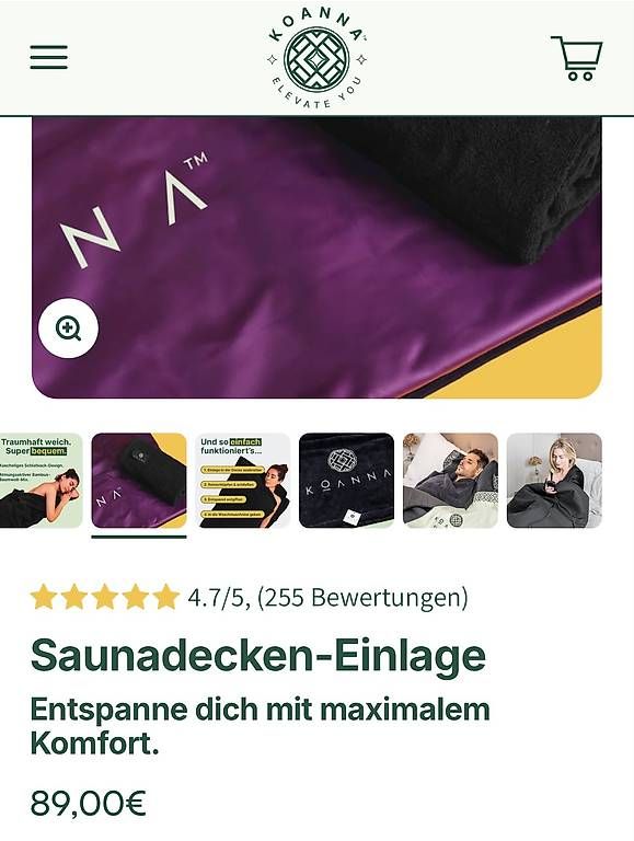 Sauna & Zubehör: Infrarot Saunadecke von KOANNA – Gebraucht aus Amriswil von Lenny-2 4