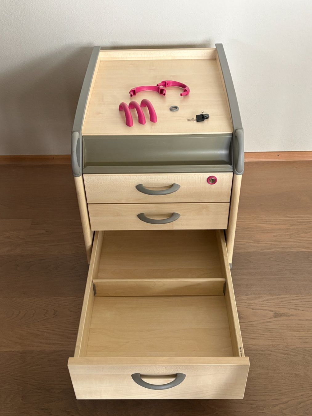 Moll Banconi: Moll Rollcontainer, Ahorn Dekor – Usato da Rüschlikon venduto da user999 6