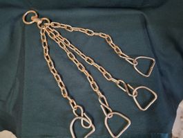 4er Aufhänge -Kette ,Metall ,Vintage  je 45cm