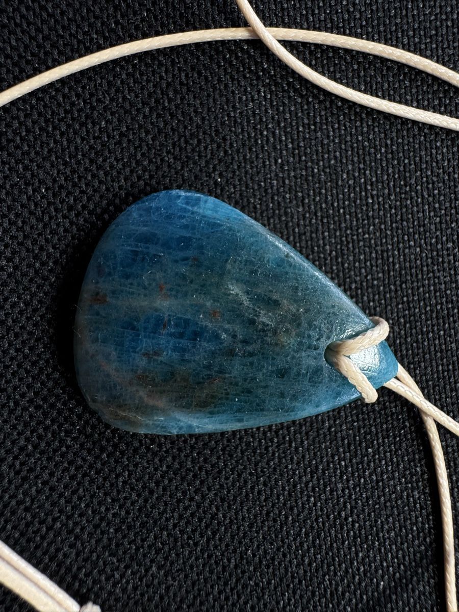 Minerali & Pietre curative: Apatitanhänger Indien 60.10ct – Nuovo e nell'imballaggio originale da Wängi venduto da Horus_Stone 1