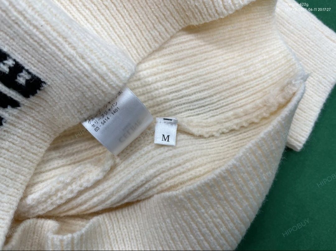 Maglioni & Felpe: Pull zippé CELINE en tricot crème. – Nuovo (secondo la descrizione) da courtelary venduto da meh_hgx9 3