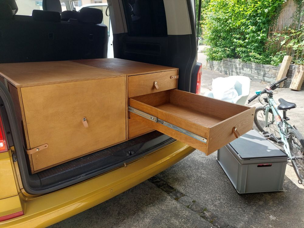 VW Sonstiges Fahrzeugzubehör: Camping Möble VW T6 3xSchublade/Kühlschrank/Wasseranlage – Gebraucht aus Küsnacht ZH von arcane-rider 1