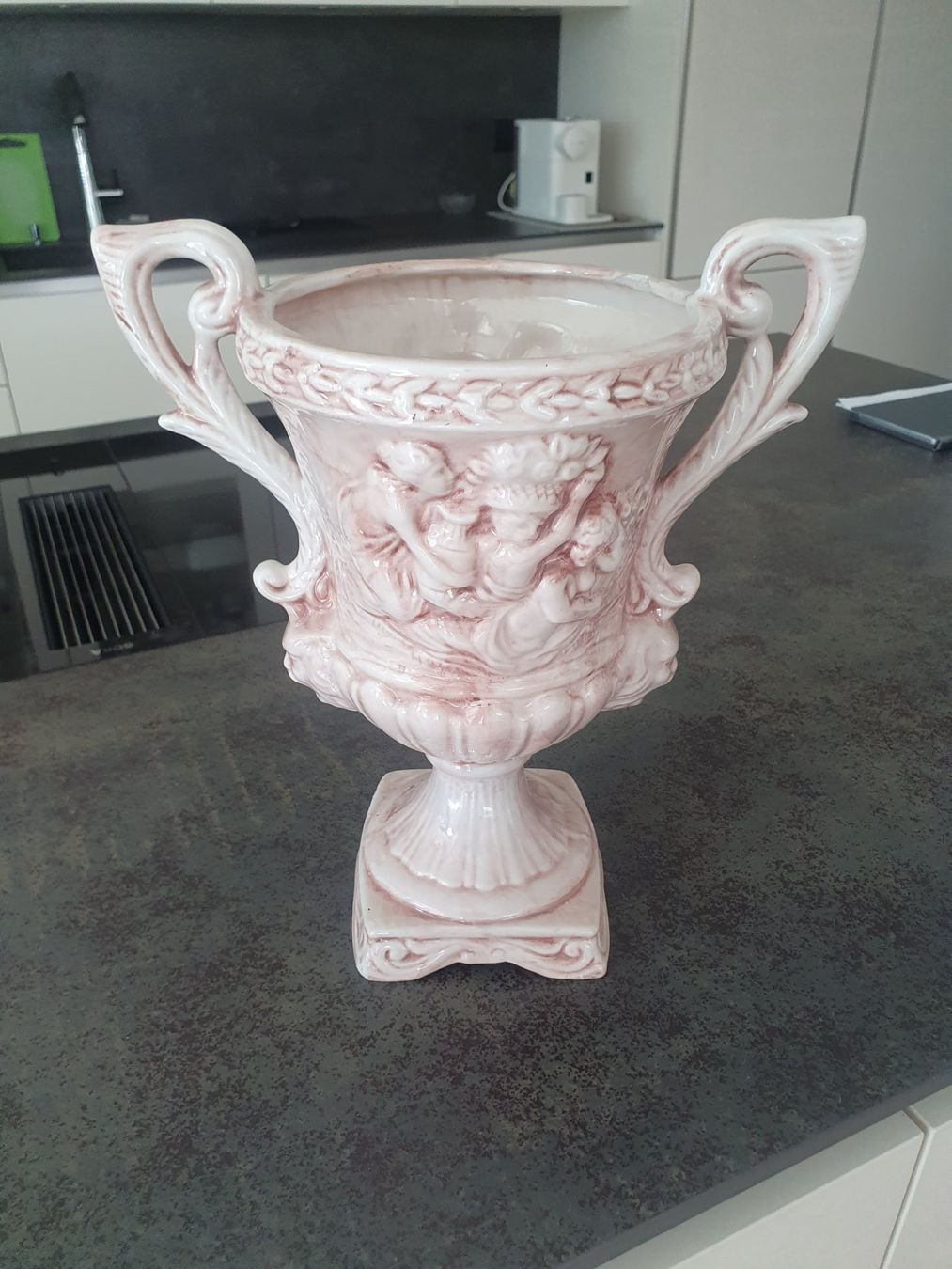 Pentole: Schöne Blumenvase, Amphorenvase, Blumenübertopf – Usato da Reinach venduto da 3Guggerli 4