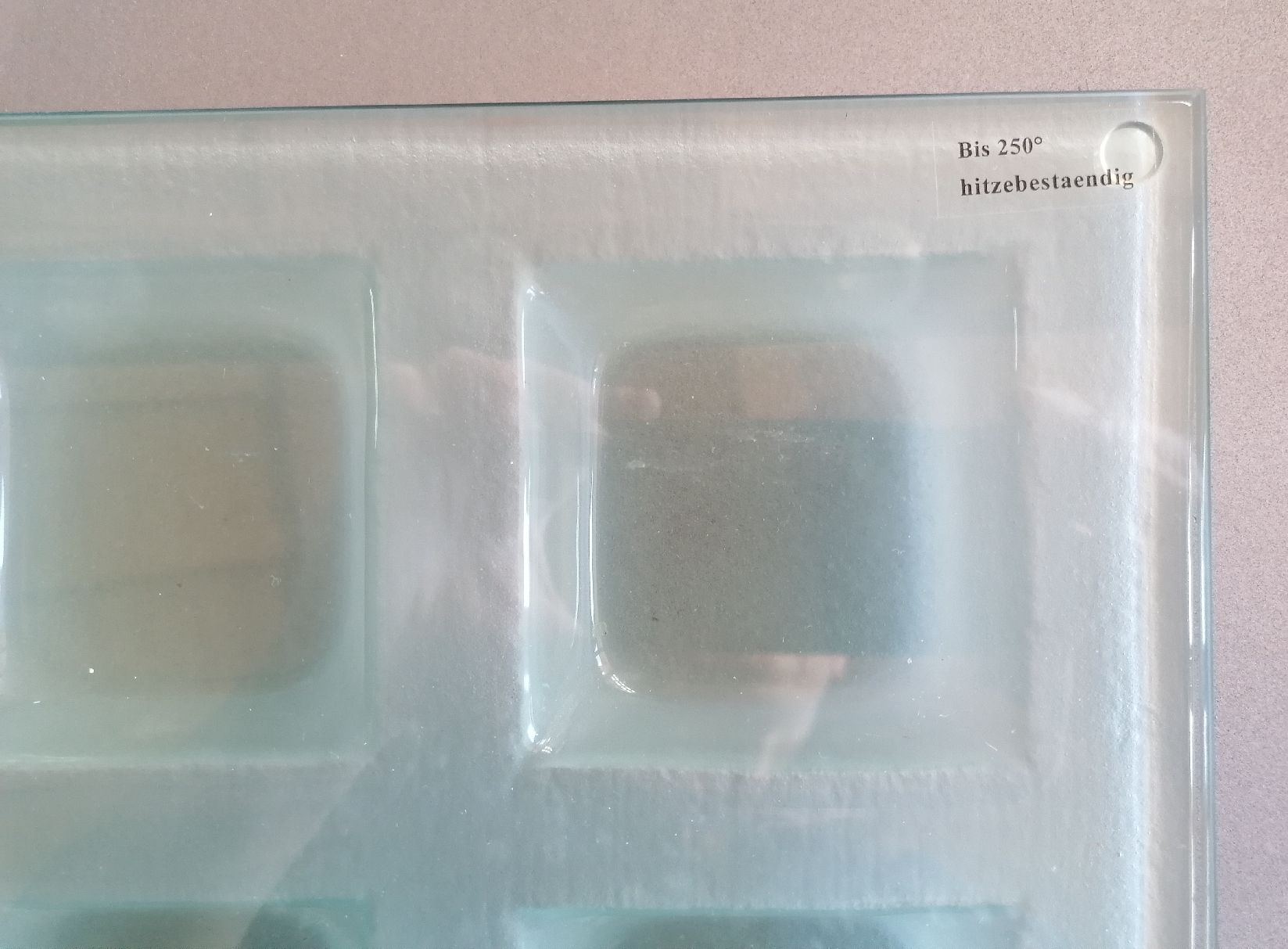 Plateaux: Hitzebeständige Glasplatte / Topfuntersetzer – D'occasion à Schwarzenegg par musi09 1