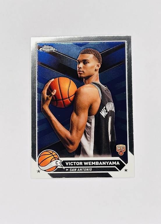 Carte collezionabili: 2023-24 Topps Chrome - Victor Wembanyama – Usato da Walliswil b.Wangen venduto da Swiss-Trading-Bros 1