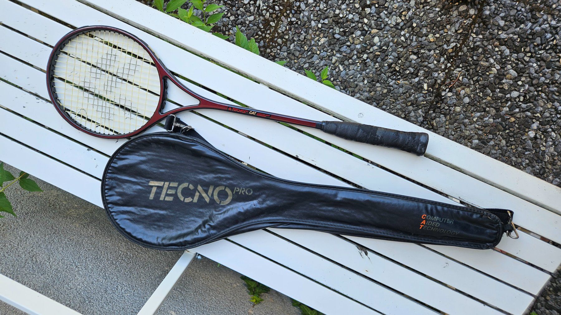 Racchette: Squashschlaeger Techno mit Huelle – Usato da Feldbrunnen venduto da Kolosseum111