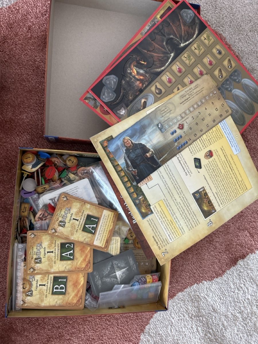 Kosmos Spiele: Brettspiel die Legenden von Andor – Gebraucht aus Winterthur von jin_nq2j 2