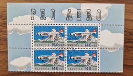 Pro Aero Helvetia 140+60,  Ausgabejahr 1988 Vollstempel Bern