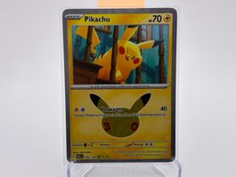 30 Jahre - Pikachu  (30C 36) - DE