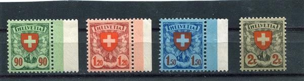 Alle Briefmarken: 1924 Wappenmuster postfrisch – Gebraucht aus Winterthur von Kyoung
