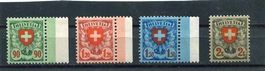 1924 Wappenmuster postfrisch