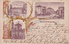 AK Litho Solothurn - 1901
