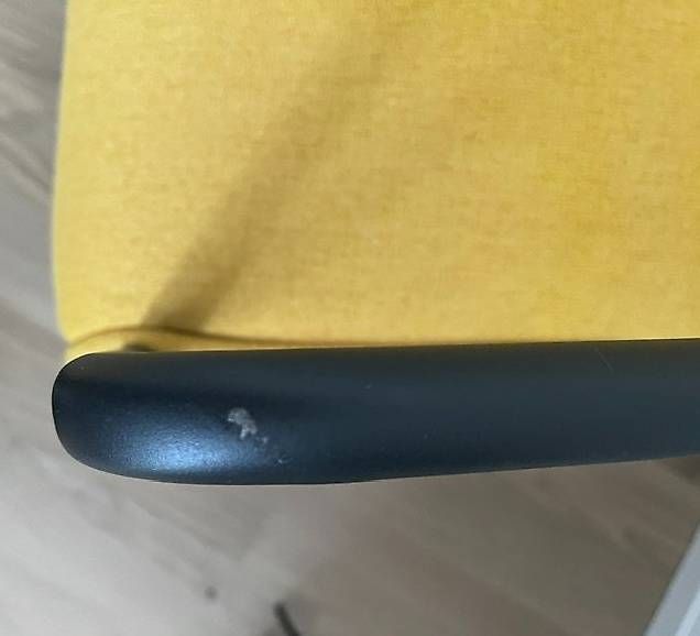 Pfister Poltrone: Sessel Stoff gelb – Usato da Veltheim AG venduto da rolo71 1