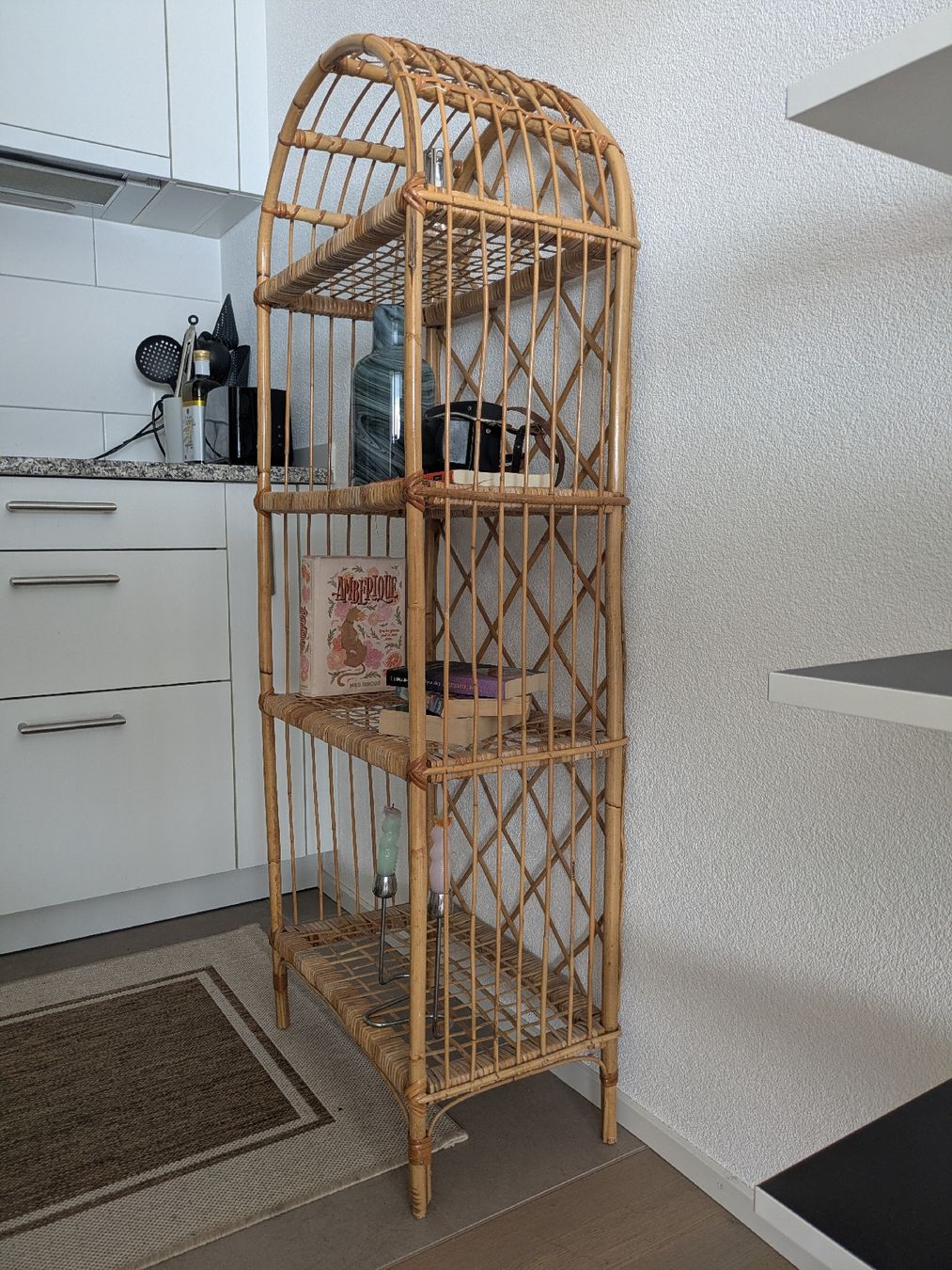 Regale: Rattan-Regal – Gebraucht aus Basel von cgmk98 4