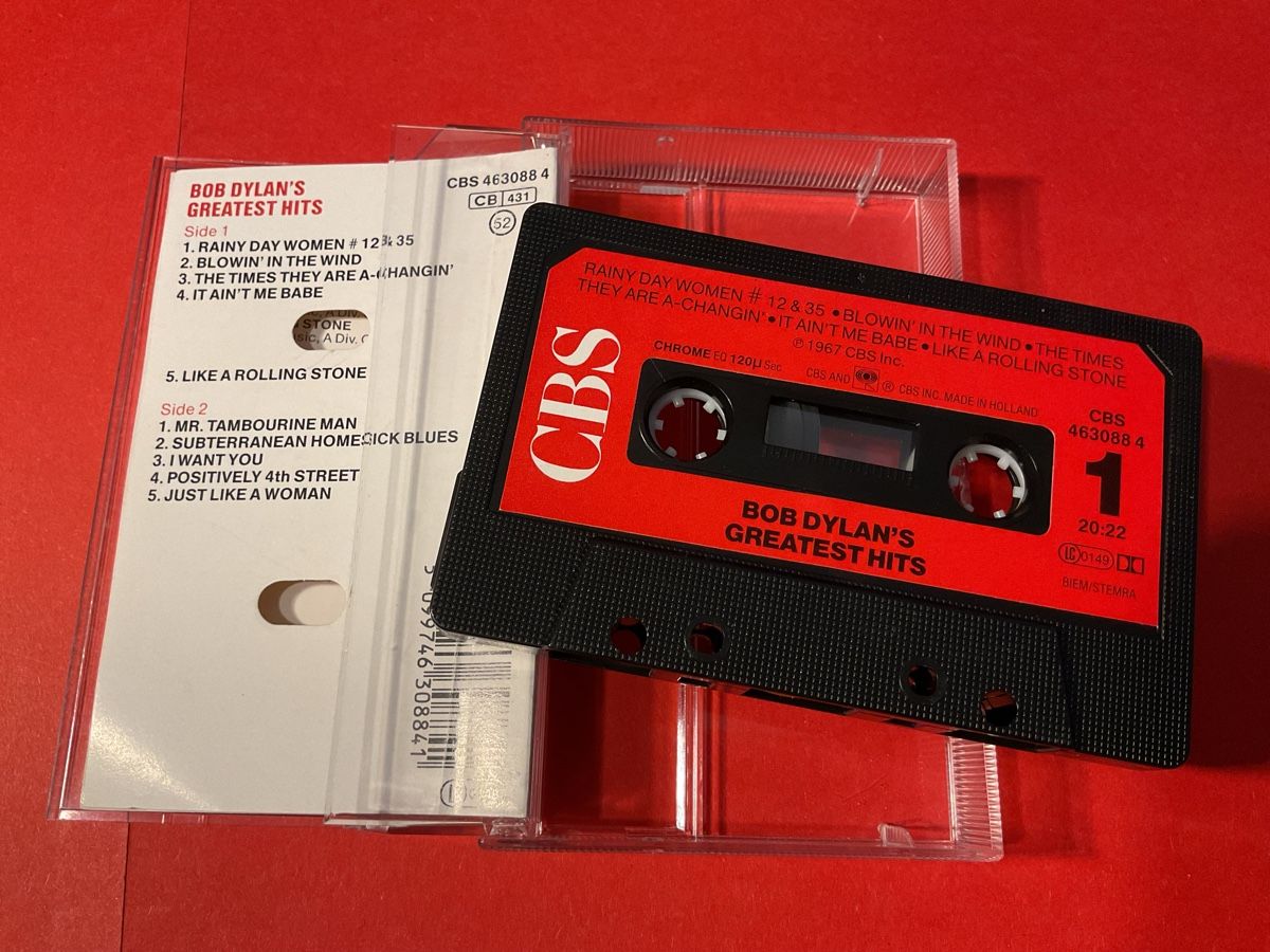 Musicassette: Bob Dylan Greatest Hits Musikkassette gebraucht – Usato da Steinach venduto da Quarkie 1