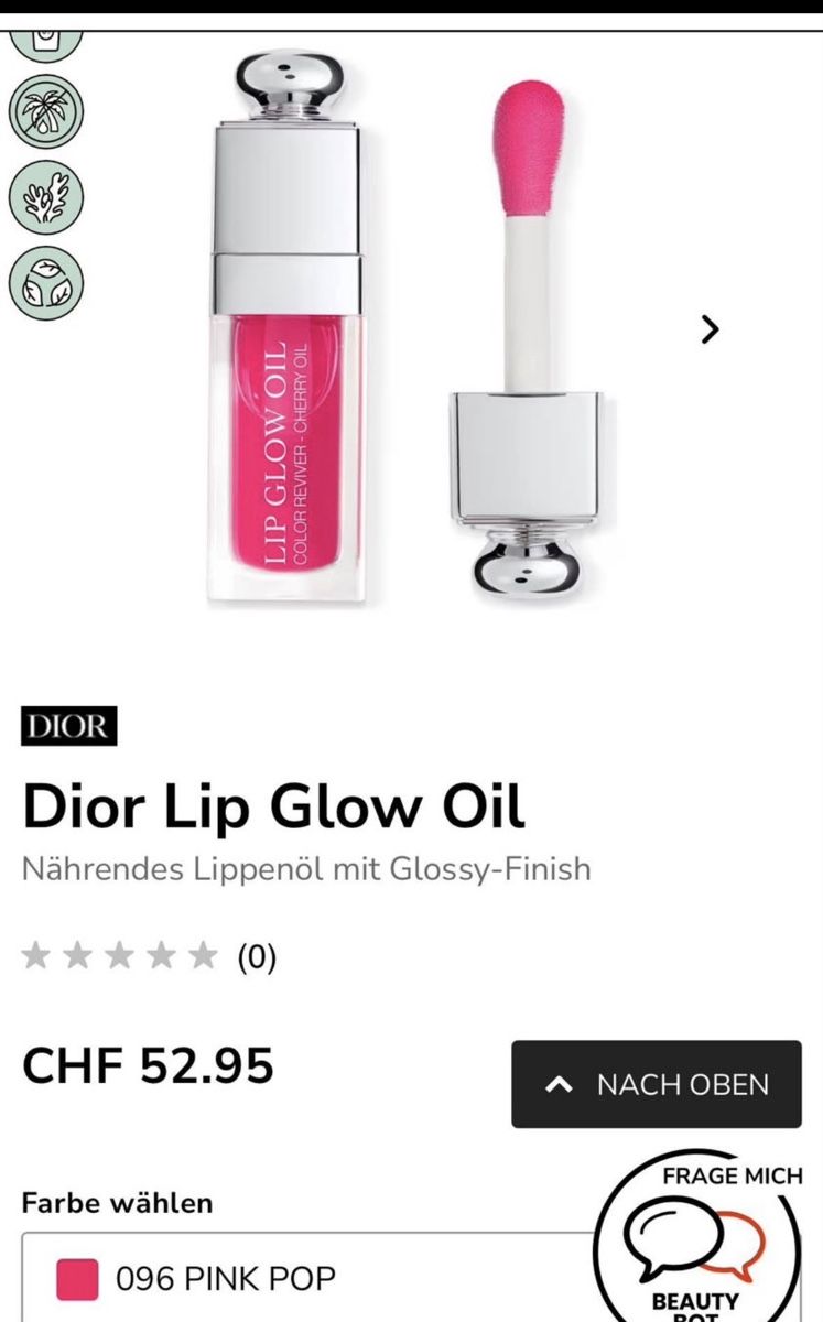Dior Make-up: Dior lippglow – Nuovo e nell'imballaggio originale da Würenlos venduto da millepini 3