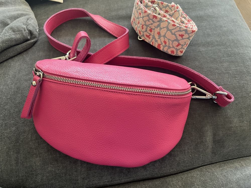 GHS Bauchtasche Für Damen & Herren Aus Echtem Nappaleder – Weich, Praktisch, Viel Stauraum