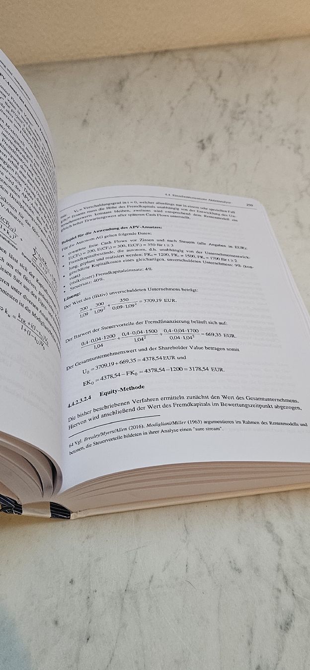 Libri: Wertpapiermanagment, Buch Manfred Steiner – Usato da Belp venduto da Ginus85 5