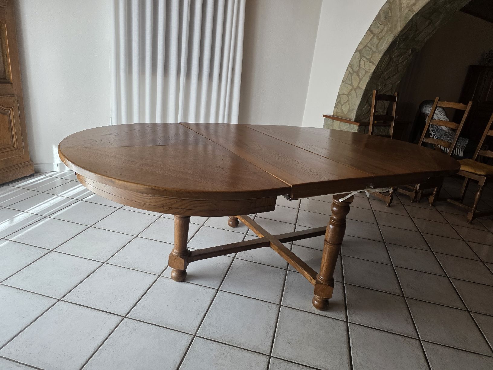 Tischset: Table + 6 chaises bois de chêne massif – Gebraucht aus Carouge GE von mic_c8dx