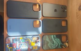 iPhone 14 Pro Max schwarz 256GB + 5 Cases