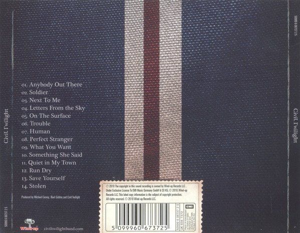 CD: CD Civil Twilight - S/t (2010) – Usato da Möriken AG venduto da mineralia 1